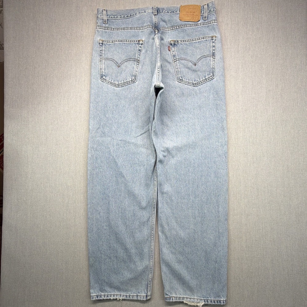 Vintage Levi's 569 Loose Fit Baggy Jeans Size 36x32 Y2K Skate Grunge